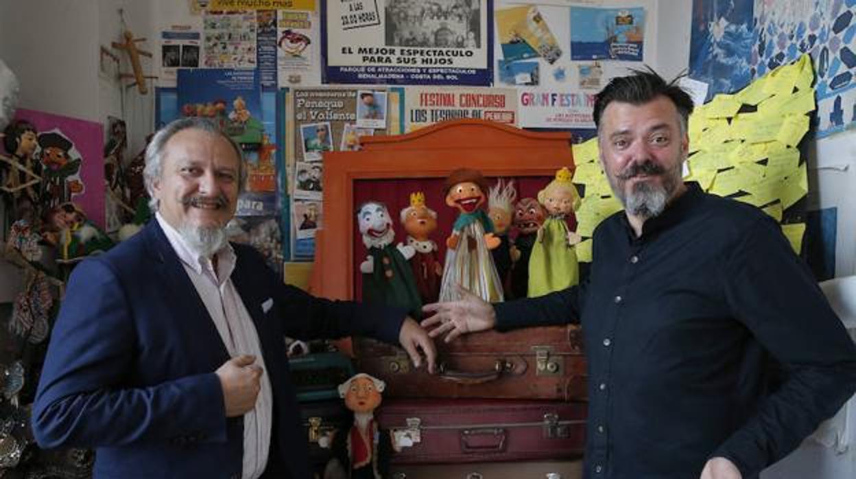 Miguel y Antonio Pino, los sucesores del creador de Peneque el Valiente