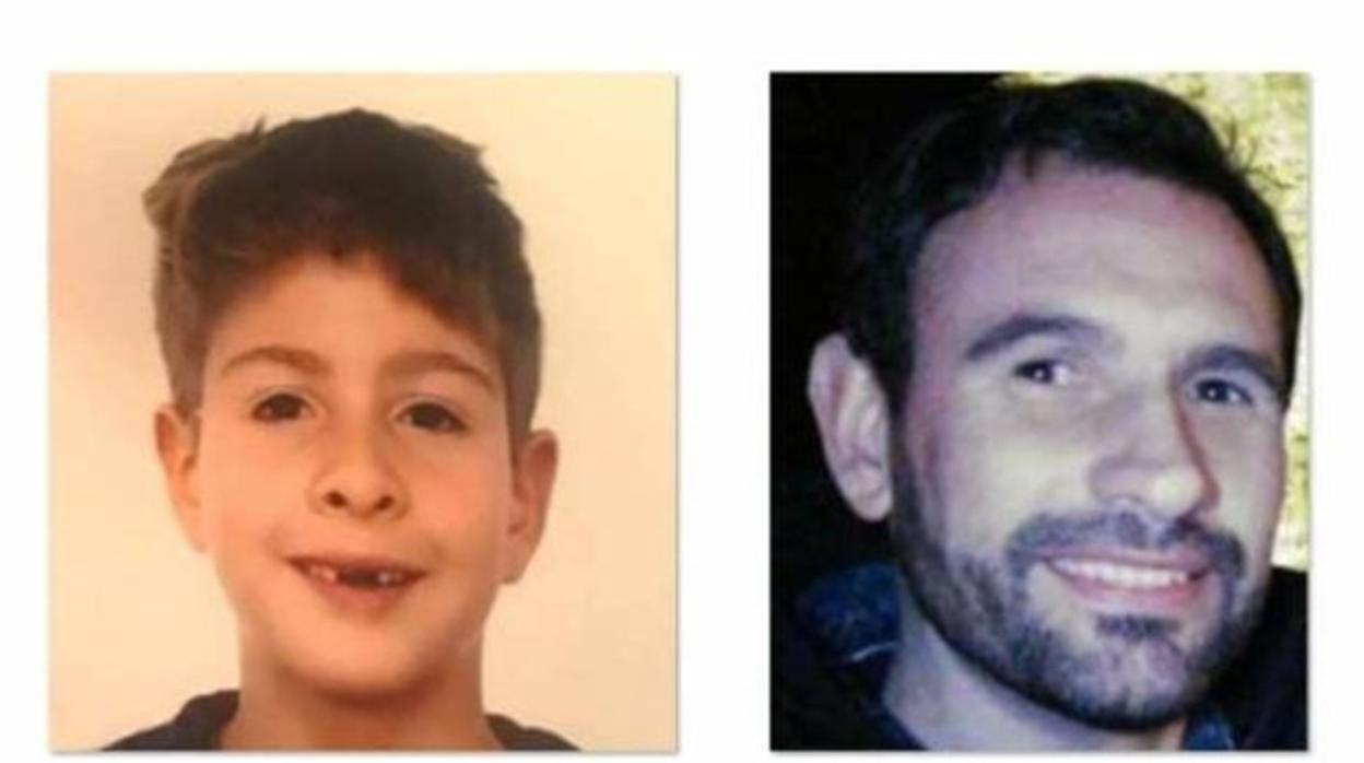 El menor y su padre, ambos desaparecidos