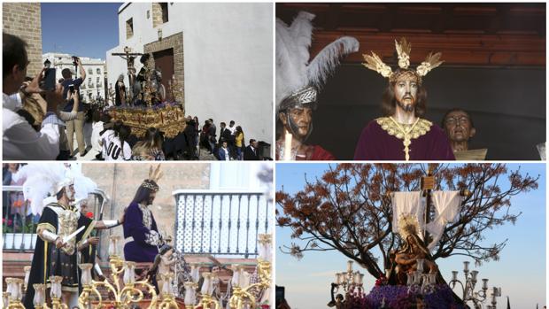 Horarios e itinerarios de la Semana Santa de Cádiz 2019. Miércoles Santo