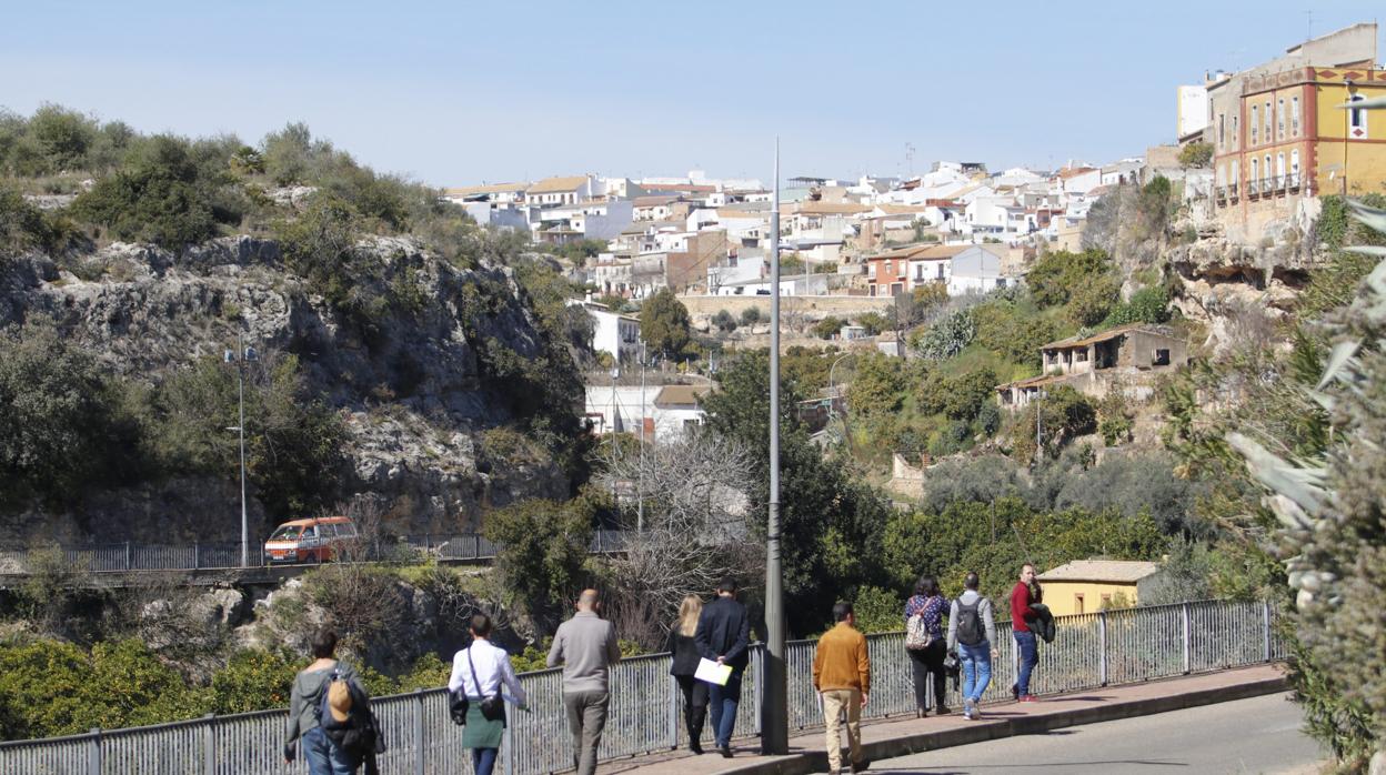 Vista panorámica de Hornachuelos