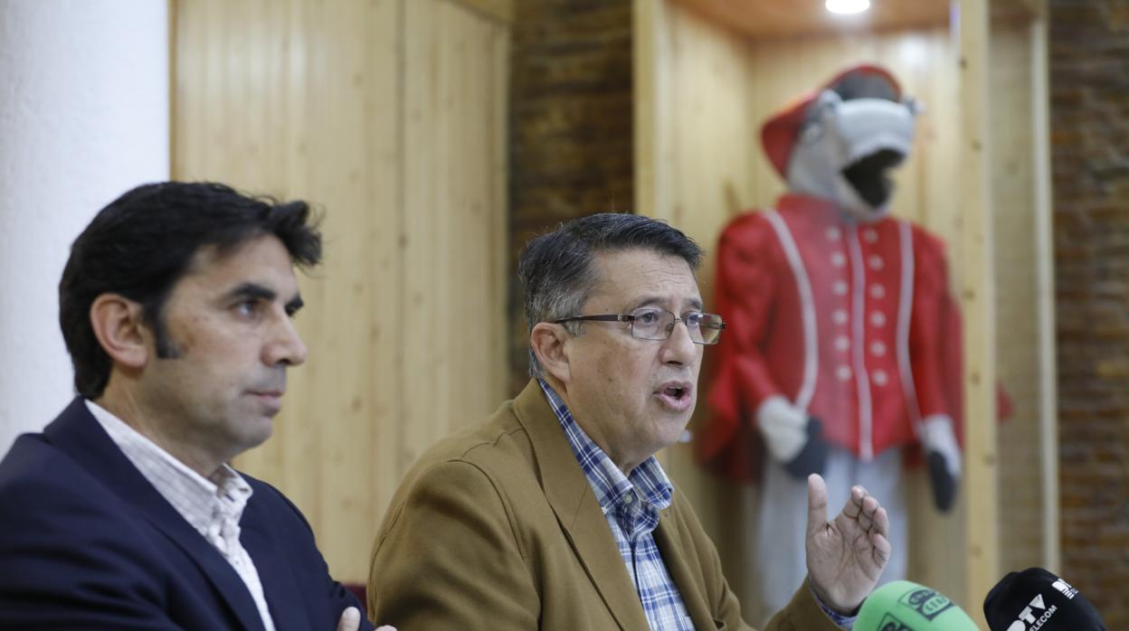 Rafael Blanco en la presentación del balance anual de Córdoba Ecuestre