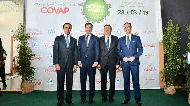 Moreno anuncia en las Jornadas Técnicas de Covap el desbloqueo de 60 millones en ayudas al campo