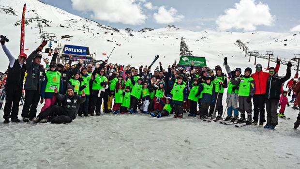 La diversión de la diversidad en Sierra Nevada con el patrocinio de Unicaja