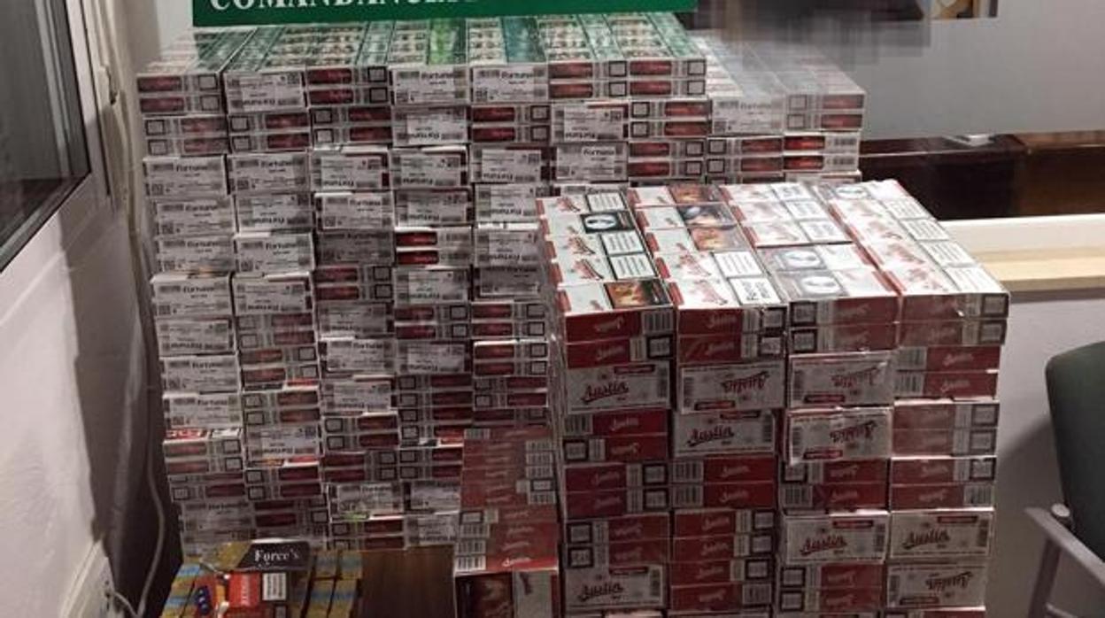 Tabaco de contrabando intervenido en otra operación