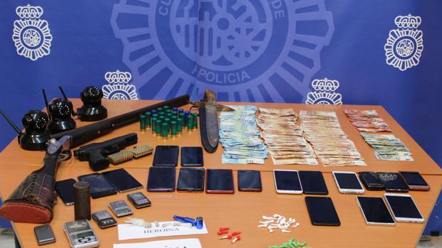 Desmantelado un grupo de narcotraficantes que operaba desde un bar de copas de Jaén