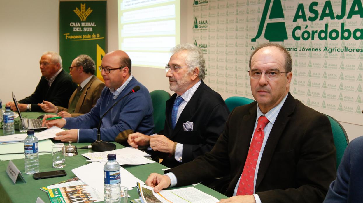 Asamblea general de la patronal agraria Asaja Córdoba