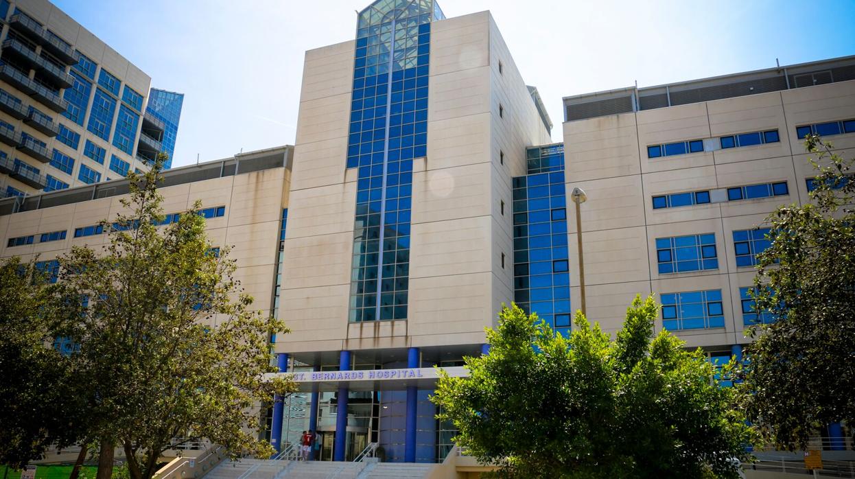 Imagen del hospital San Bernardo en Gibraltar