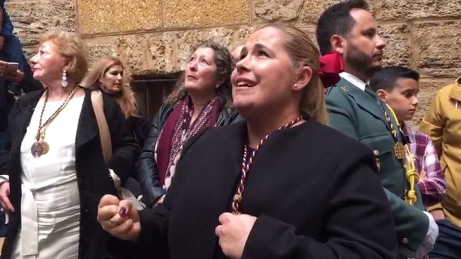 VÍDEO: Saeta al Nazareno de Santa María por Carmen Olmedo