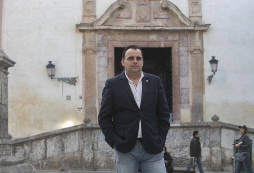 Enrique León Pastor, hermano mayor de la cofradía del Santo Sepulcro de Córdoba