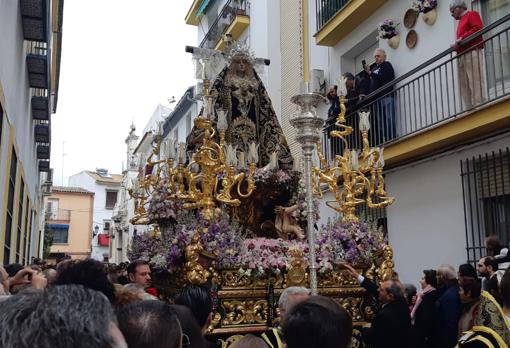 El consejero de Hacienda, Juan Bravo, en la Semana Santa de Cabra