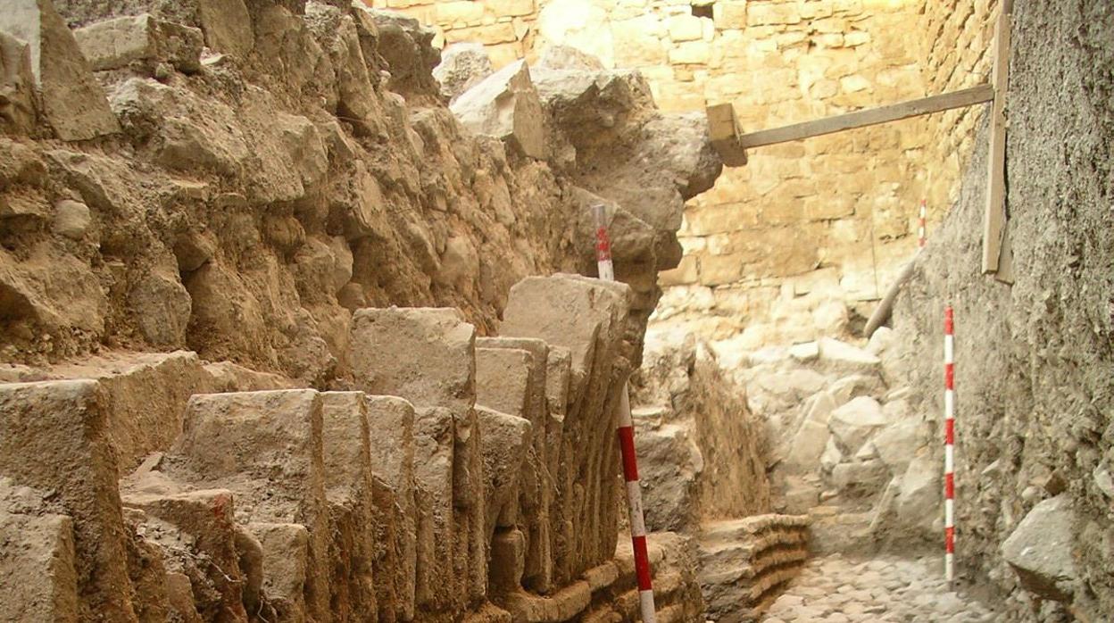 Restos arqueológicos próximos al lugar donde se ha proyectado el instituto