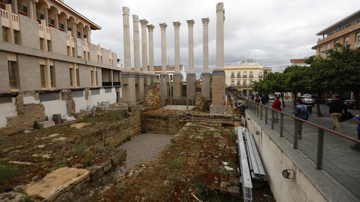 Imagen que presentaba ayer el Templo Romano de Córdoba