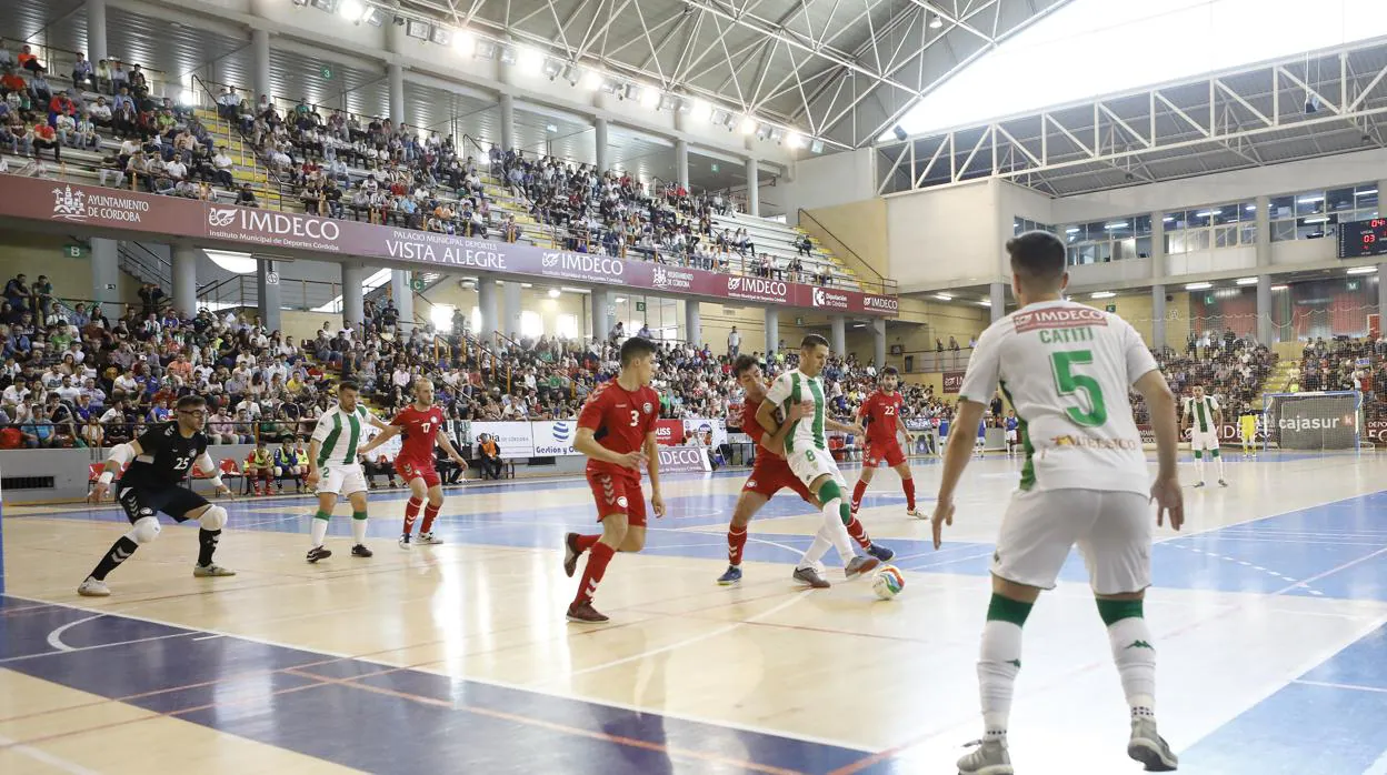 El Córdoba CF Futsal, en el partido del sábado ante el