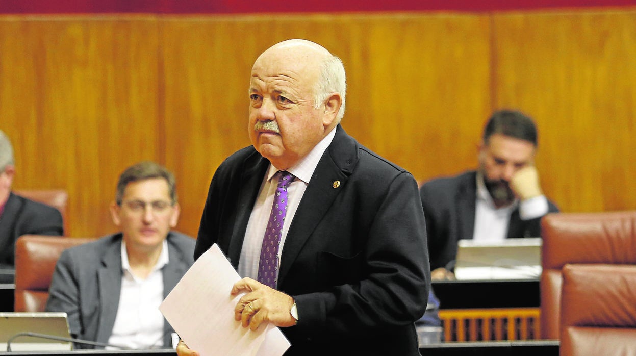 Jesús Aguirre, consejero andaluz de Salud y Familias