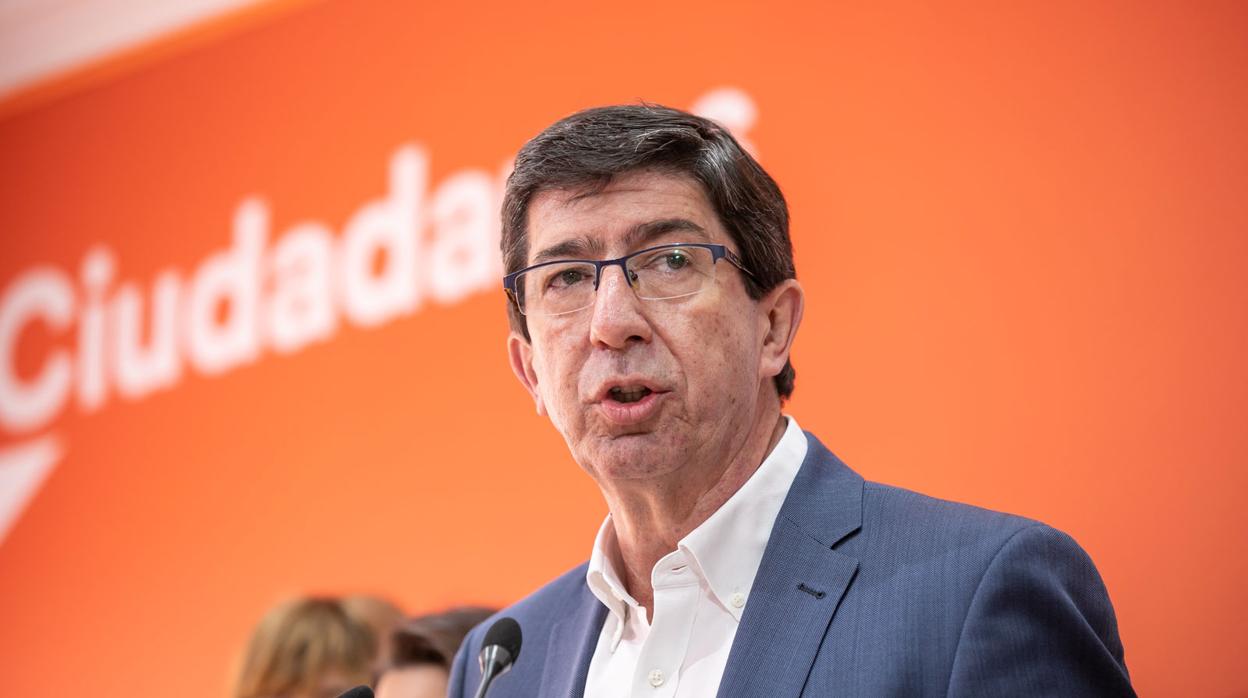 Juan Marín, líder de Ciudadanos