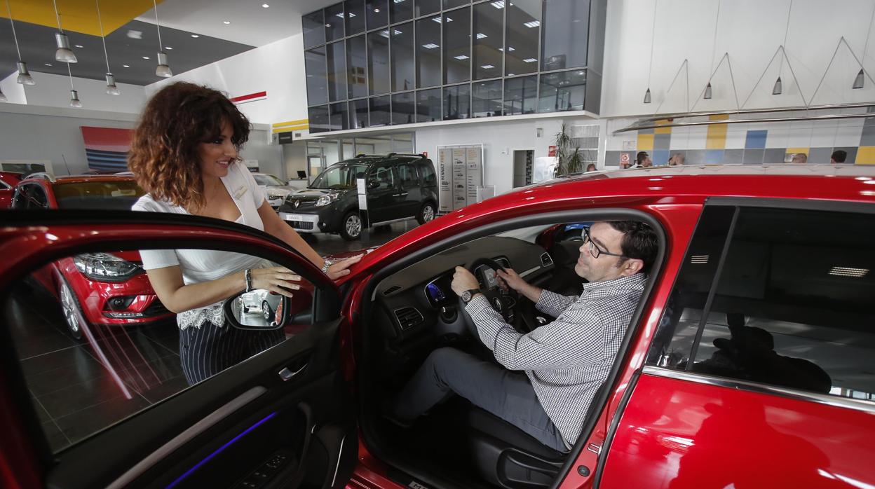 Un concesionario de coches en Córdoba