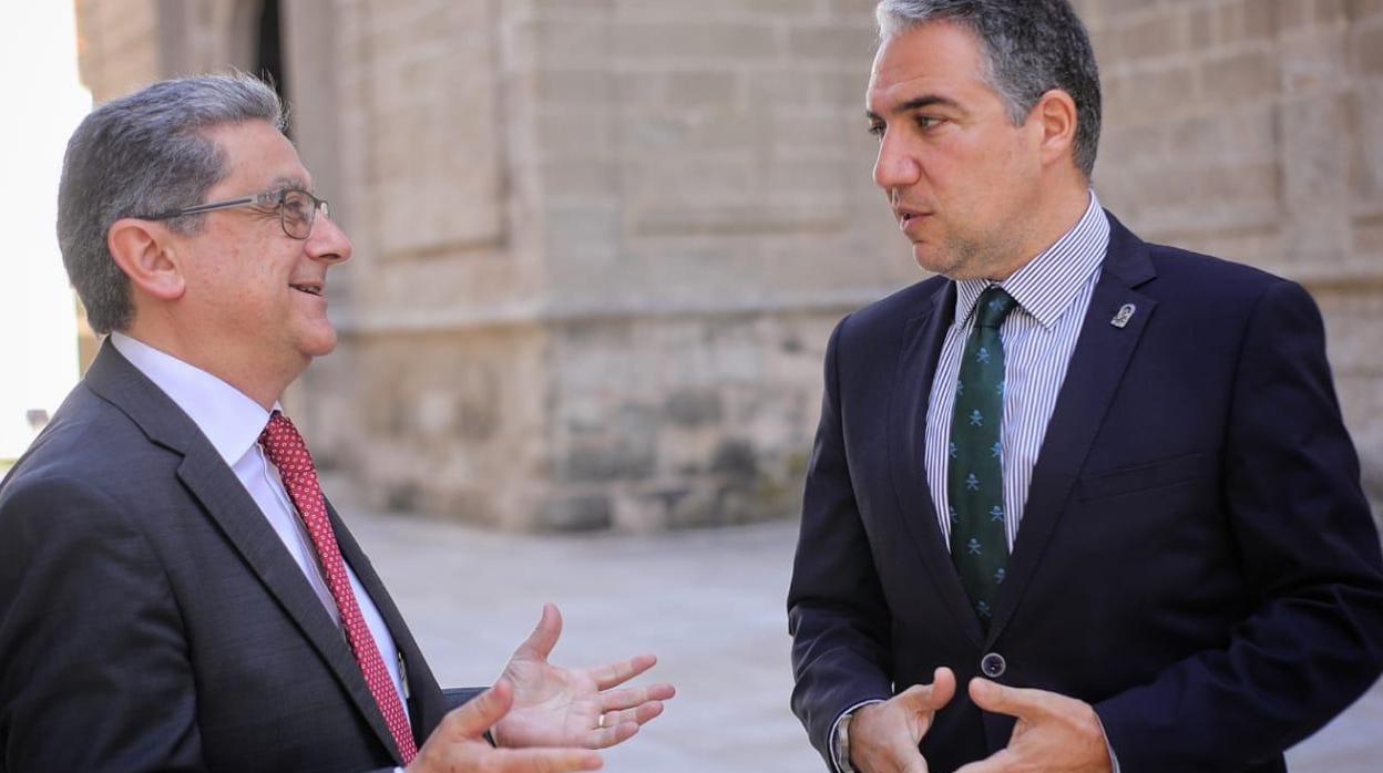 Enric Millo y Bendodo, en el Parlamento andaluz