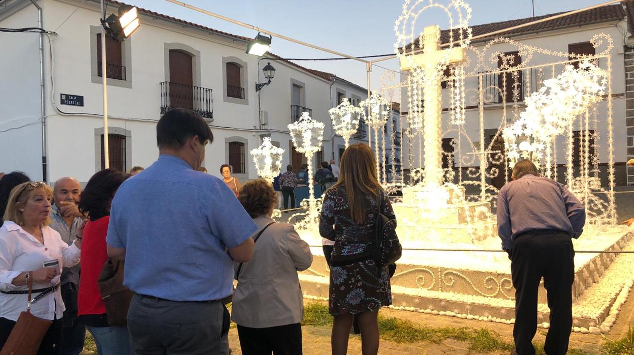 Una de las cruces de Añora