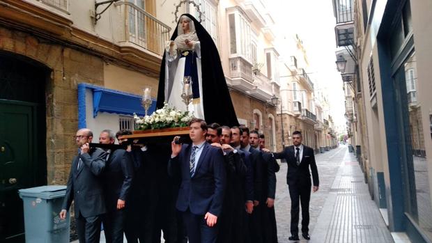 Visita de la Virgen de Desamparados a la Casa Oviedo