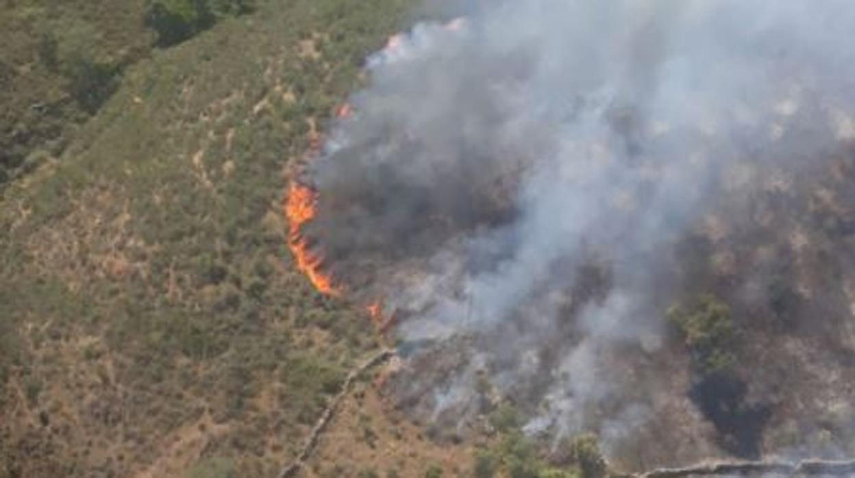 Los incendios de Berrocal y Almonte, bajo control