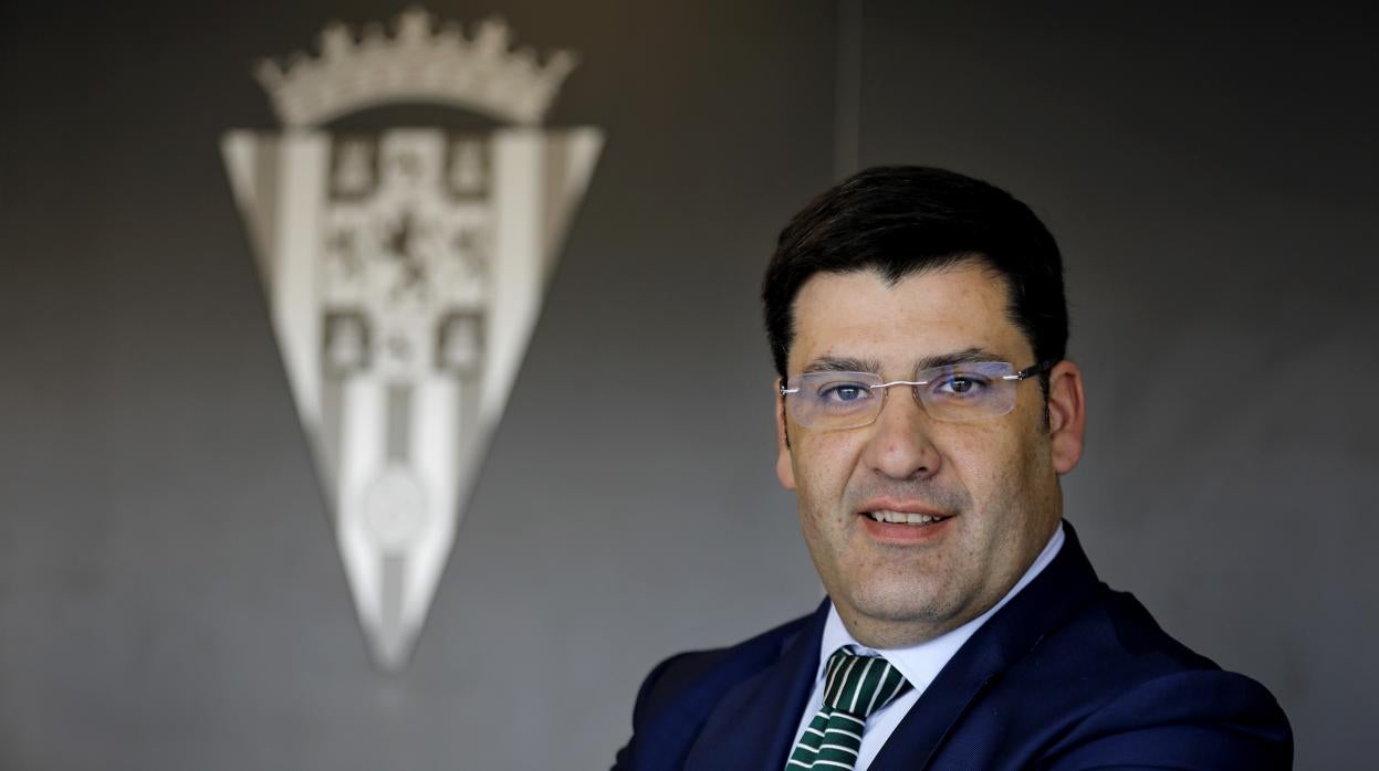 El presidente del Córdoba CF, Jesús León