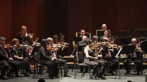 La Orquesta de Córdoba, durante un concierto