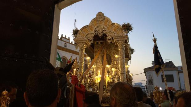 Rocío 2019: Los bautizos en el Quema y los escalones de Villamanrique marcan el final del camino cordobés