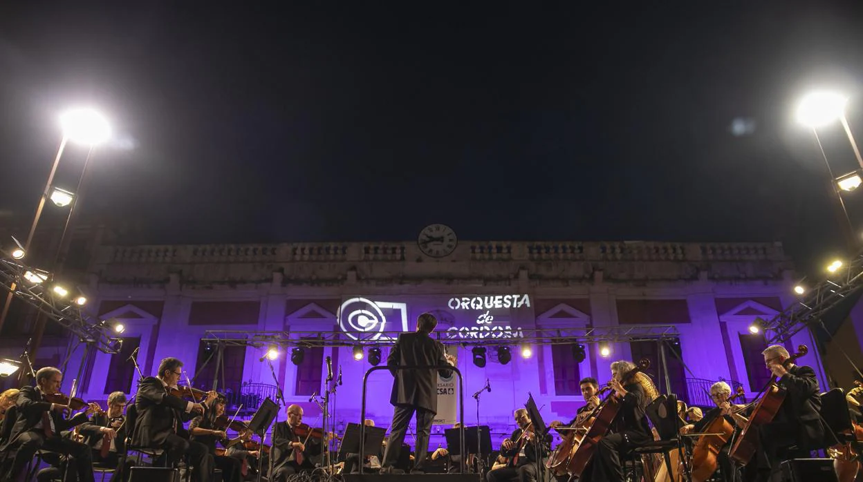 La Orquesta de Córdoba, durante un concierto