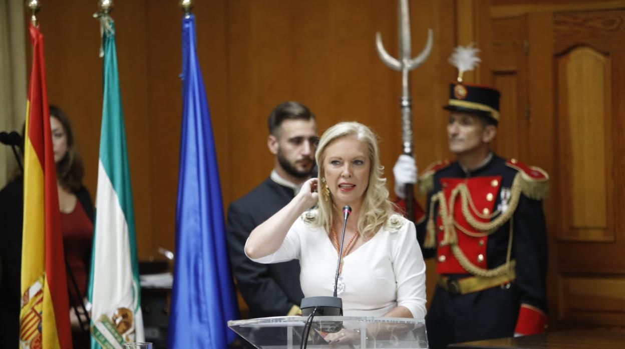 Cristina Pedrajas durante su intervención