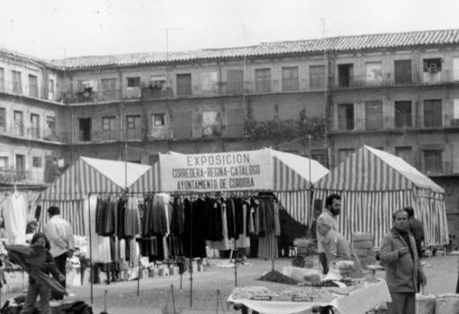 La plaza de la Corredera en 1982