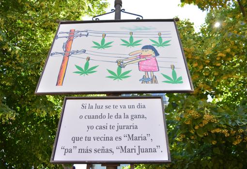 La Caroca ganadora de este año, sobre los cortes de luz por la marihuana.