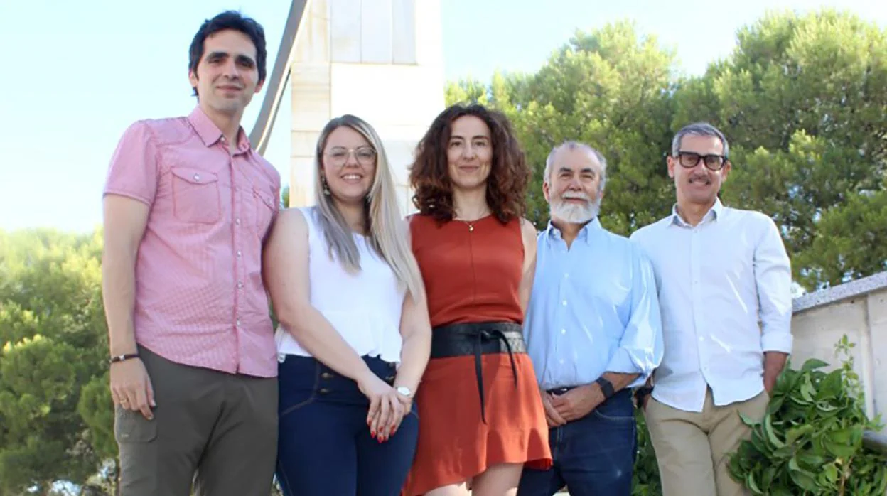 Investigadores que han participado en el estudio de la Universidad de Jaén