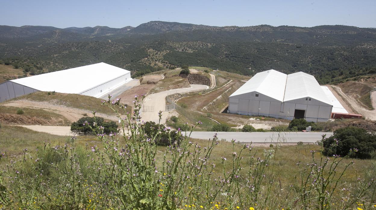 Vista del cementerio de El Cabril