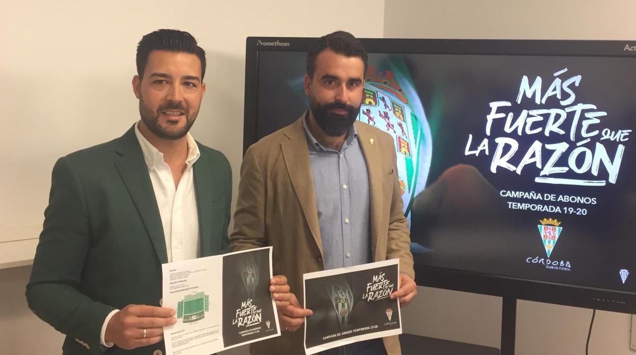 Fran Ruano y Alberto Mayoral presentaron la campaña de abonos