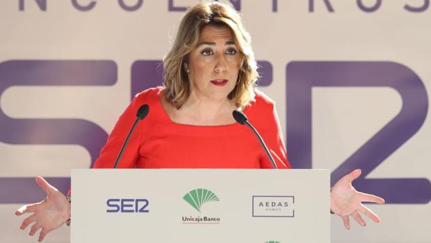 Susana Díaz pregunta a Arrimadas si es compatible «gobernar con Vox» y «defender al colectivo LGTB»