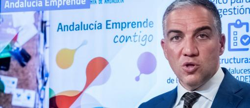 El portavoz del Gobierno andaluz, Elías Bendodo