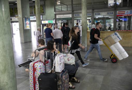 Interior de la Estación de Autobuses de Córdoba