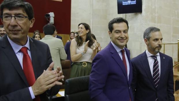 El Parlamento de Andalucía aprueba el primer Presupuesto del Gobierno del cambio