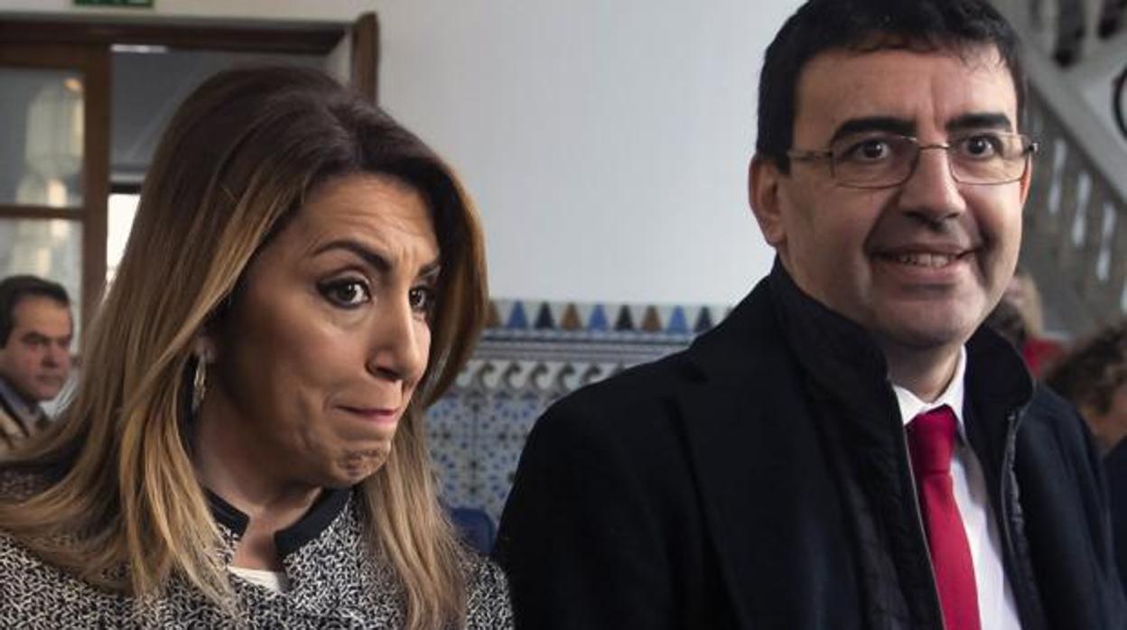 Susana Díaz y Mario Jiménez