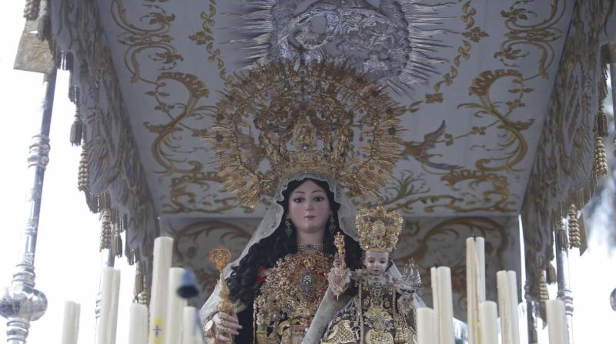 La Virgen del Carmen de San Cayetano en su última salida