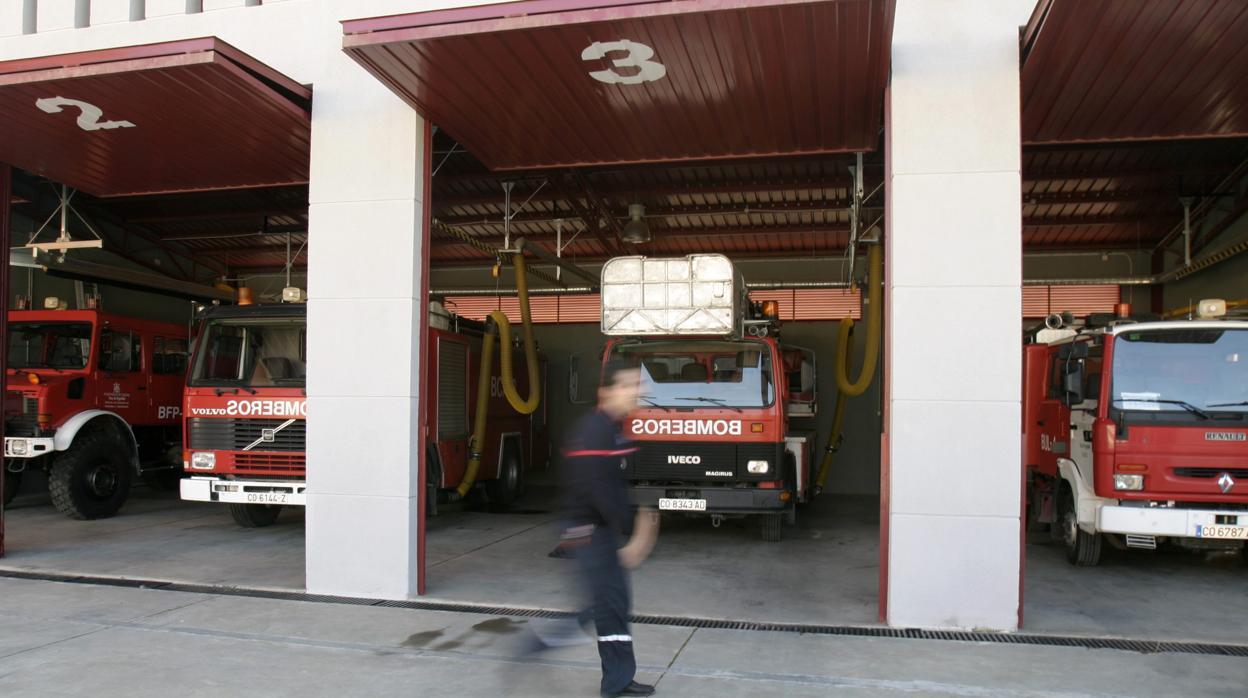 Instalaciones del parque de bomberos del Granadal