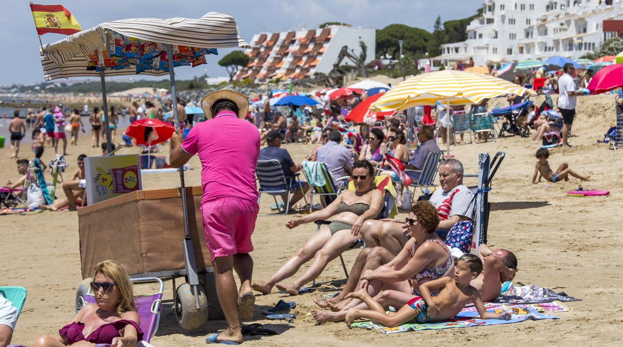 Imagen de archivo de la playa de El Portil