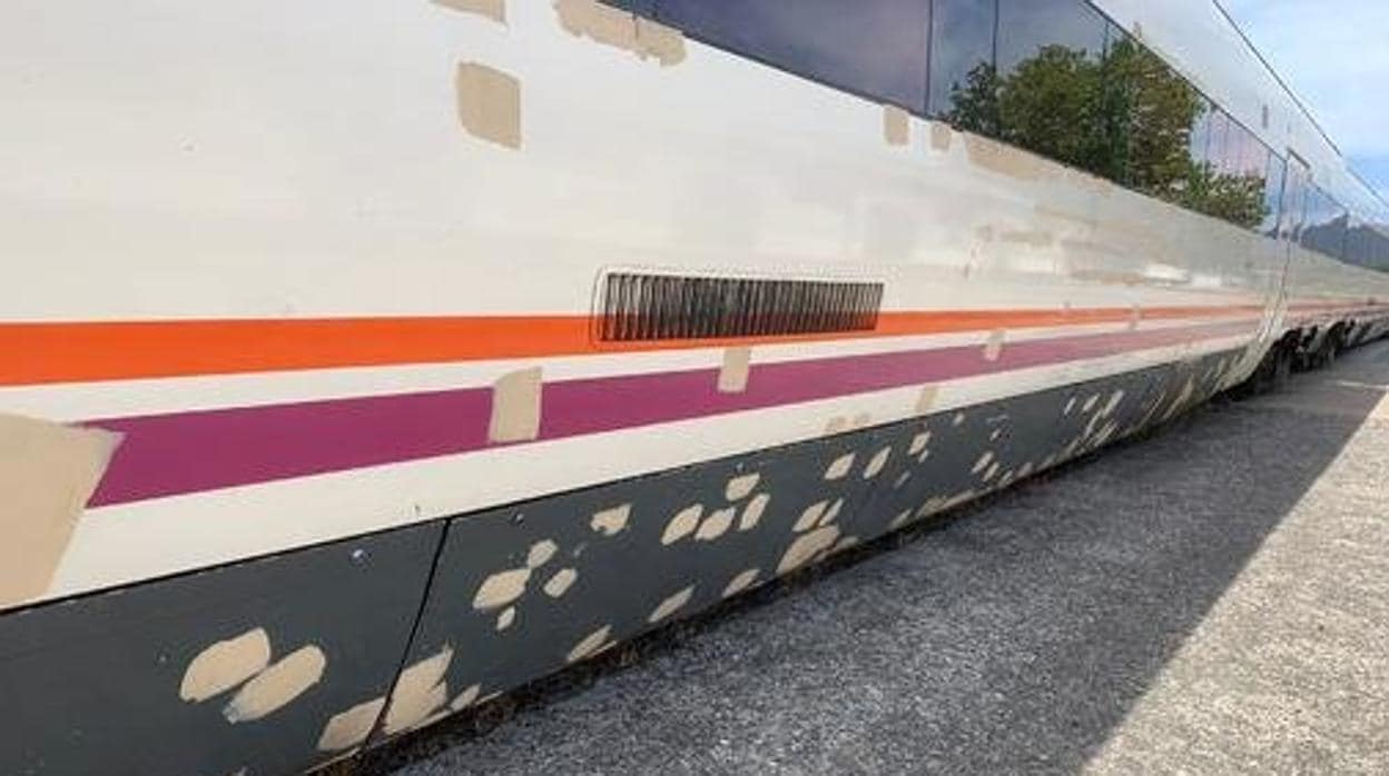 Imagen de uno de los trenes Altaria que unen Algeciras con Madrid