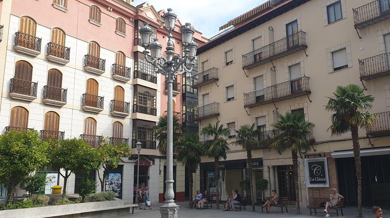 Uno de los refugios antiaéreos se localiza en la plaza del Deán Mazas de Jaén
