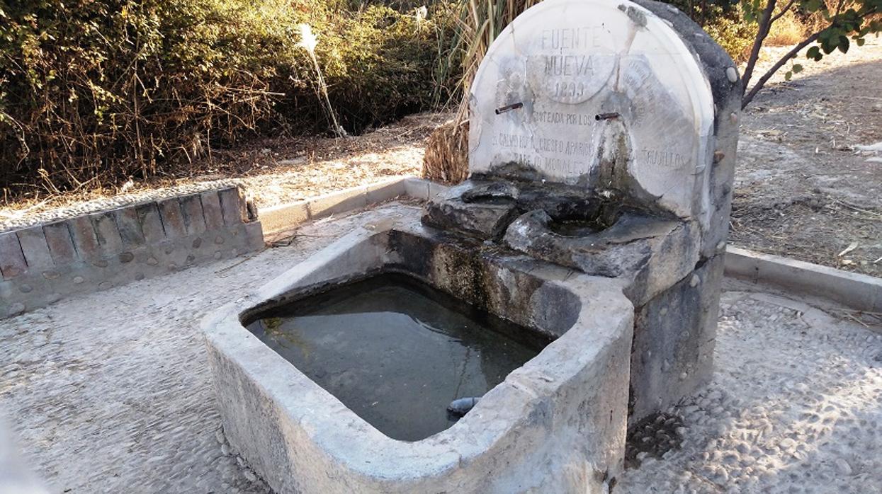 La fuente de Jogina, en el municipio de Aguilar