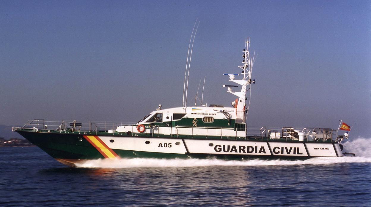 Imagen de una patrullera del Servicio Marítimo de la Guardia Civil