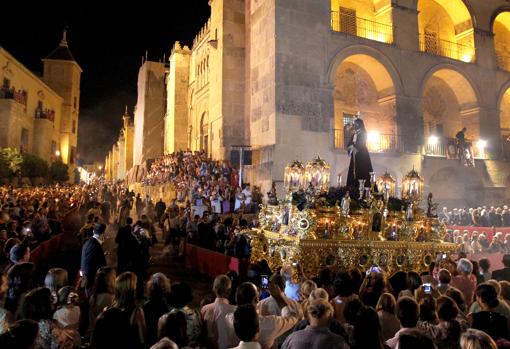 El Rescatado en la carrera oficial del Vía Crucis Magno de 2013