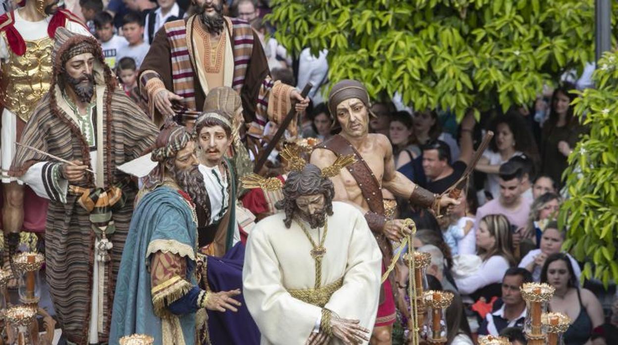 La hermandad del Amor el pasado Domingo de Ramos