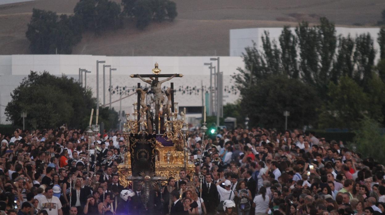 El Cristo del Amor en el Vía Crucis Magno de Córdoba en 2013