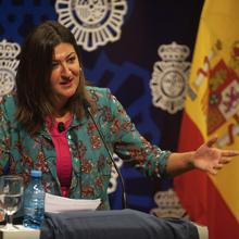 Cruz Morcillo durante su intervención